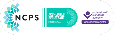 NCPS accredited registrant logo